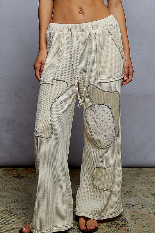 Rustic Patch Pants