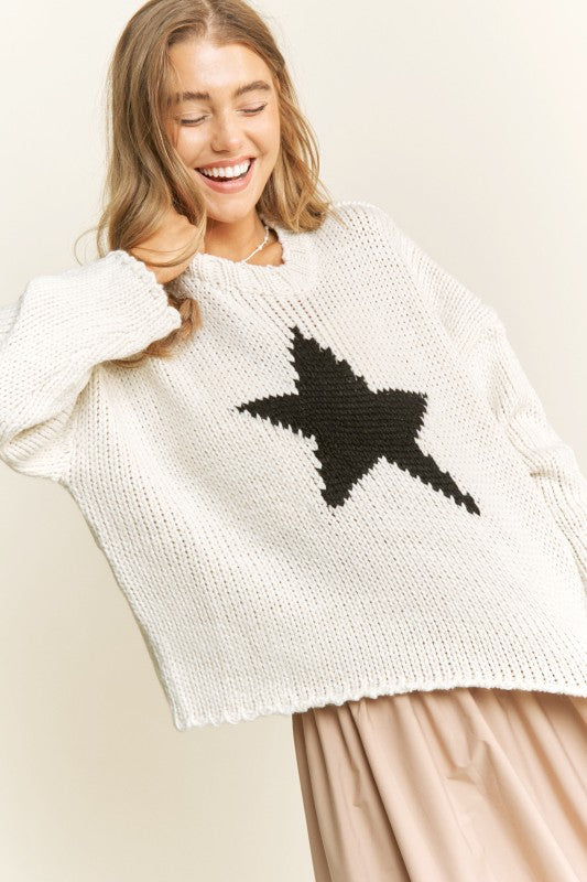 Curvy Stellar Style Sweater