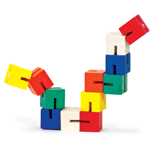 Wooden Twist and Lock Blocks