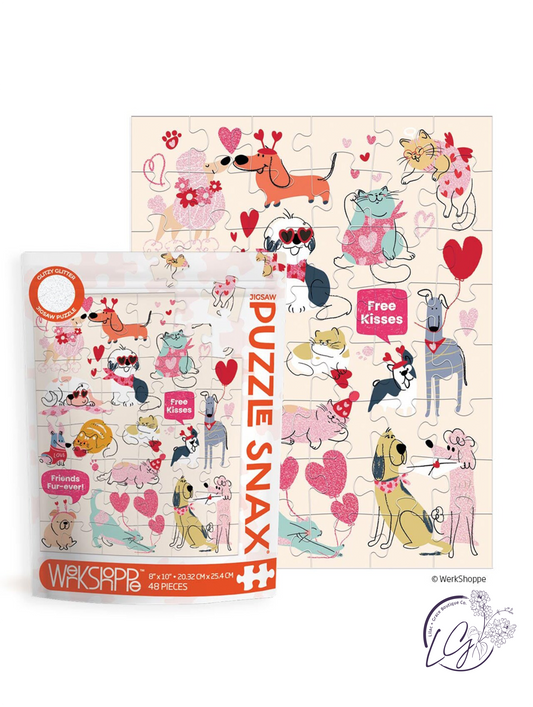 Friends Fur-Ever 48 Piece Mini JIgsaw Puzzle