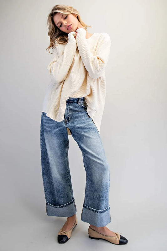 Coastal Breeze Waffle Top