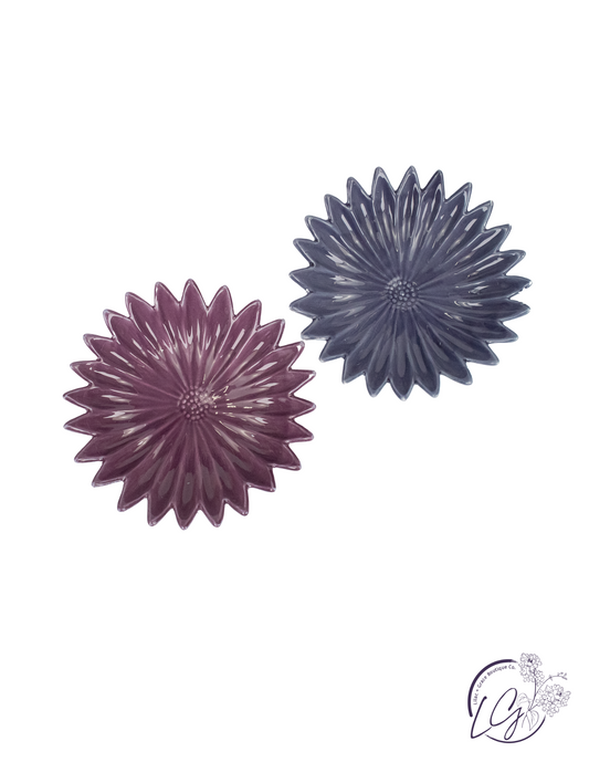 Ceramic Plumpetal Trinket Holder