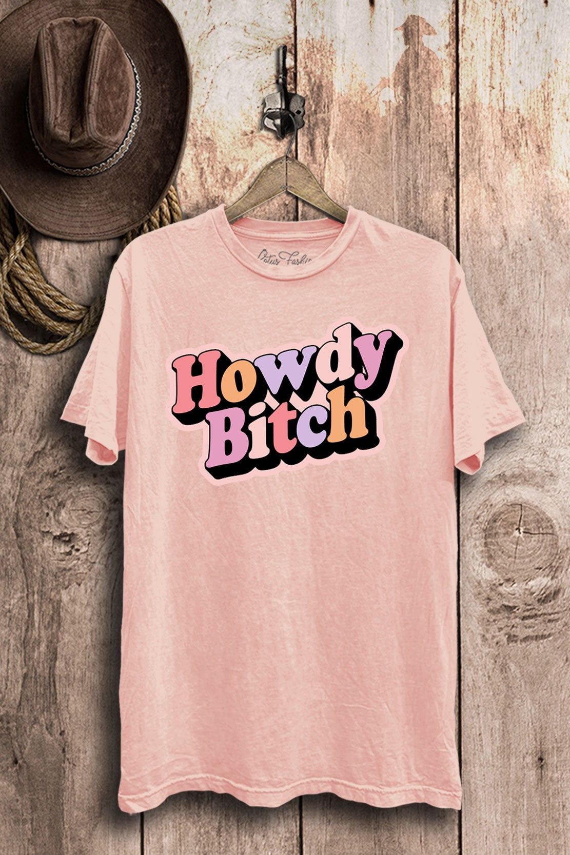 Howdy B*tch Graphic Top