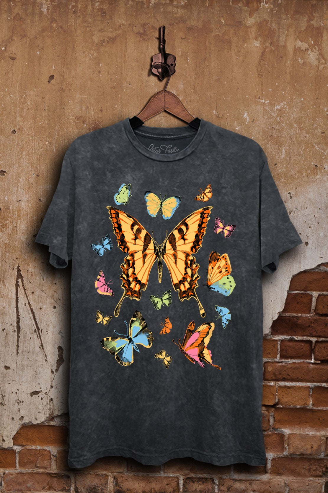 Butterflies Graphic Top