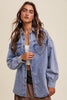 Heartlight Denim Oversized Long Denim Jacket