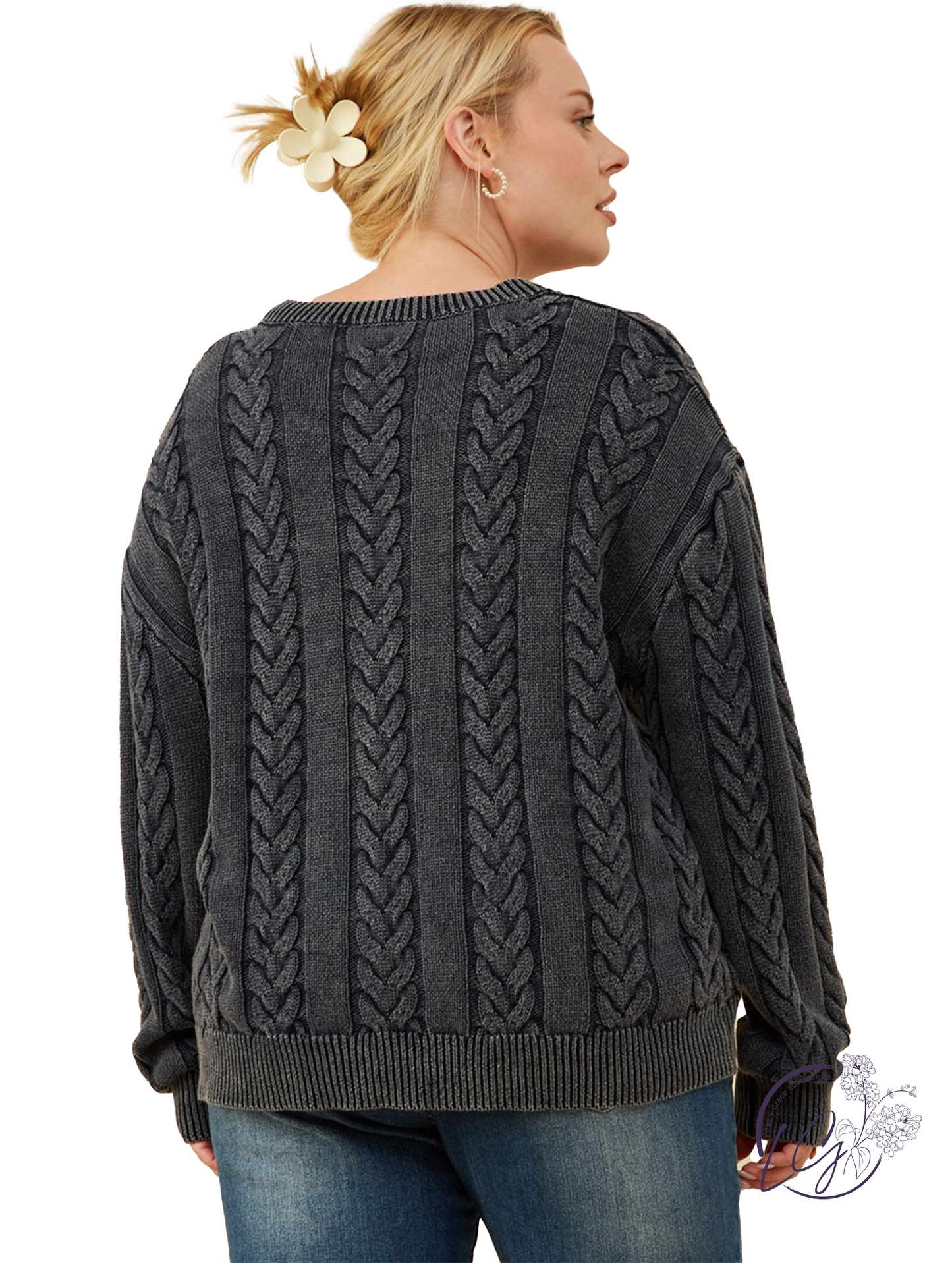 Curvy Stay Where You Are Sweater