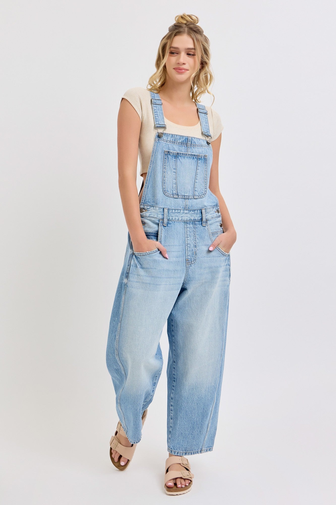 Easy Days Barrel Overalls