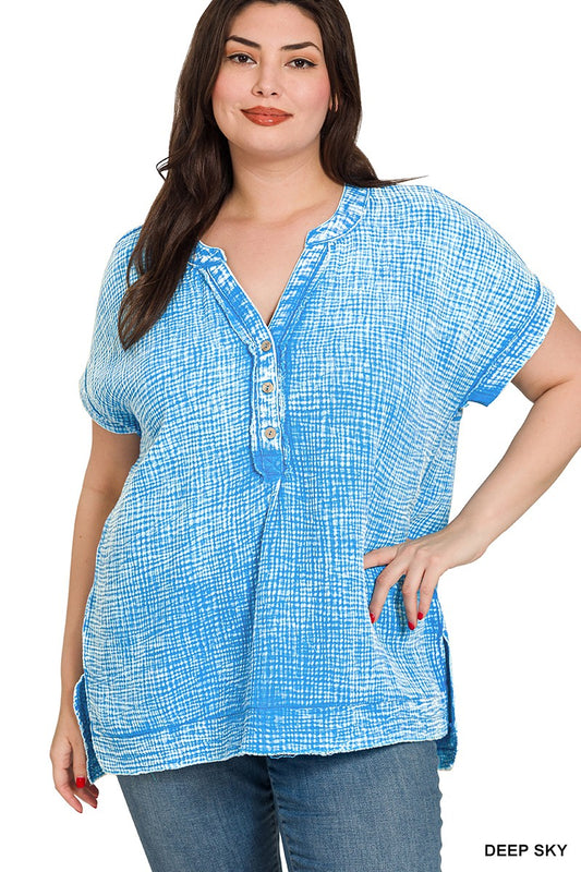 Curvy Evening Shadows Shirt