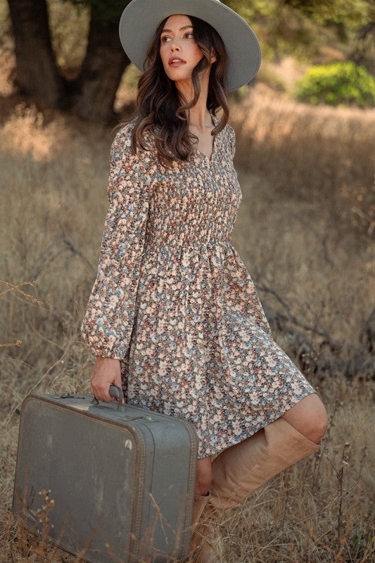 Wildflower Whimsy Smocked Dress