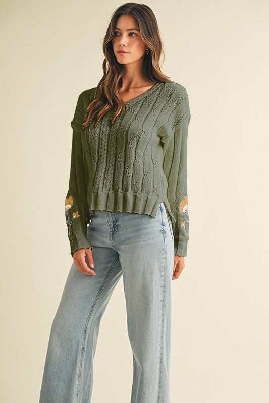 Willow Ridge Knit Sweater