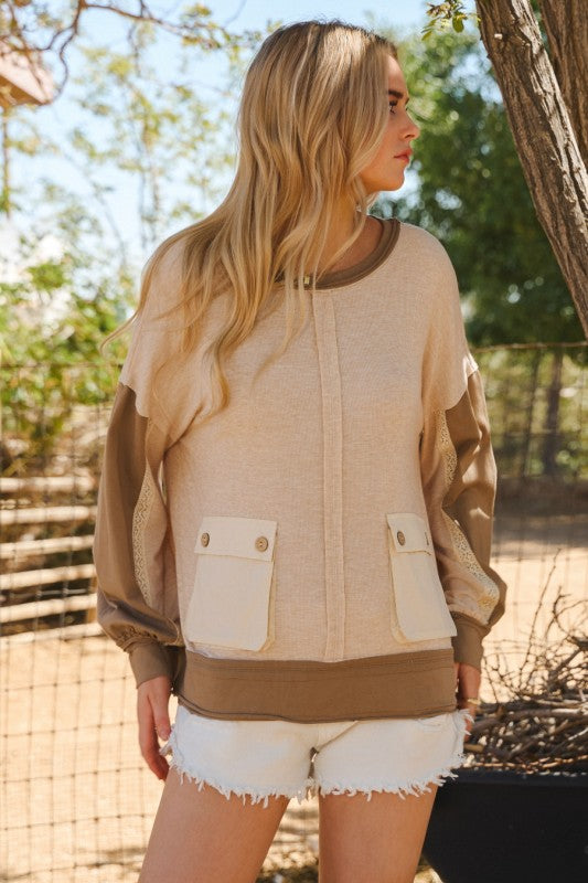 Lace & Latitude Sweatshirt