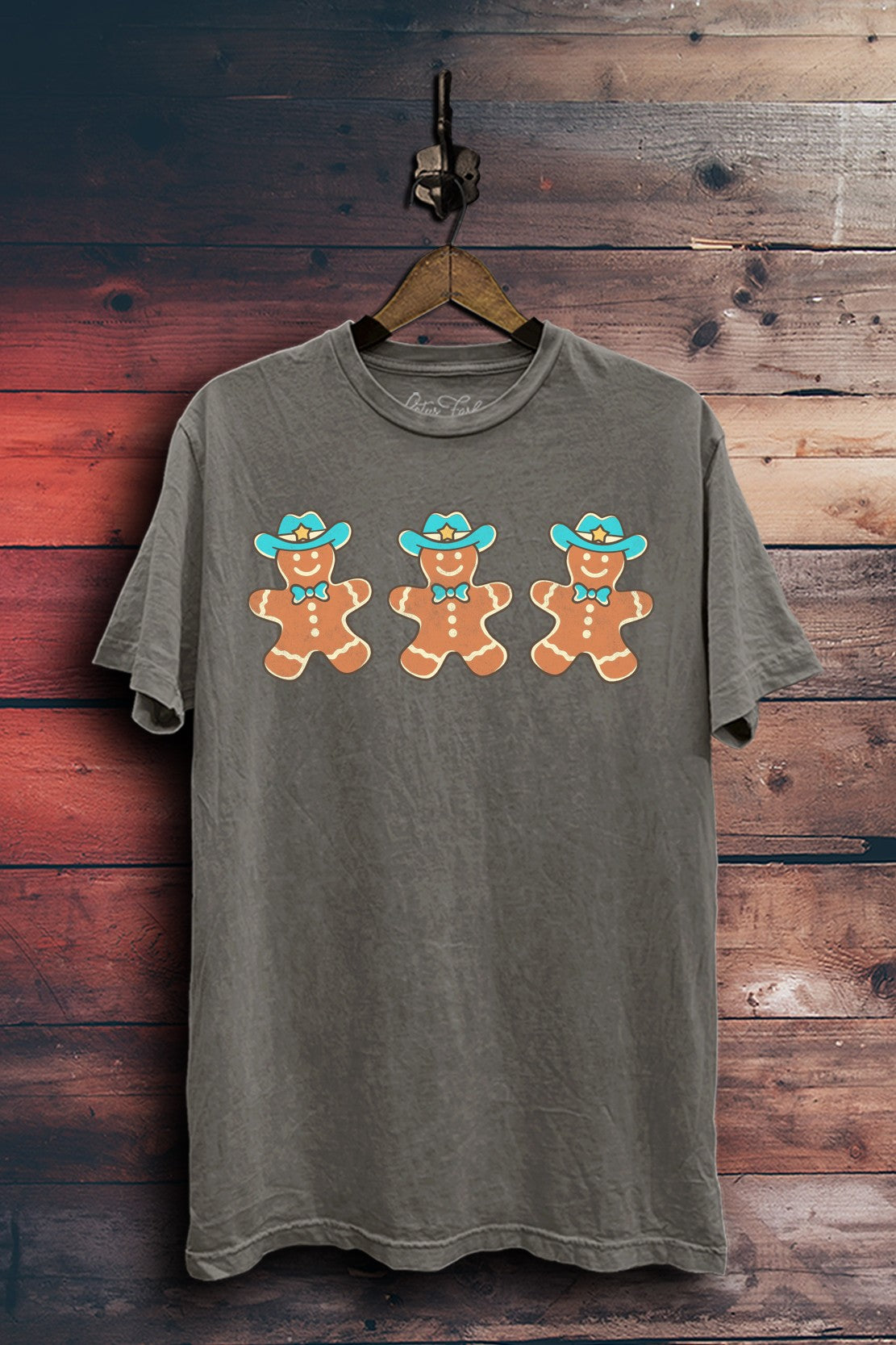 Curvy Gingerbread Cookies Graphic Top