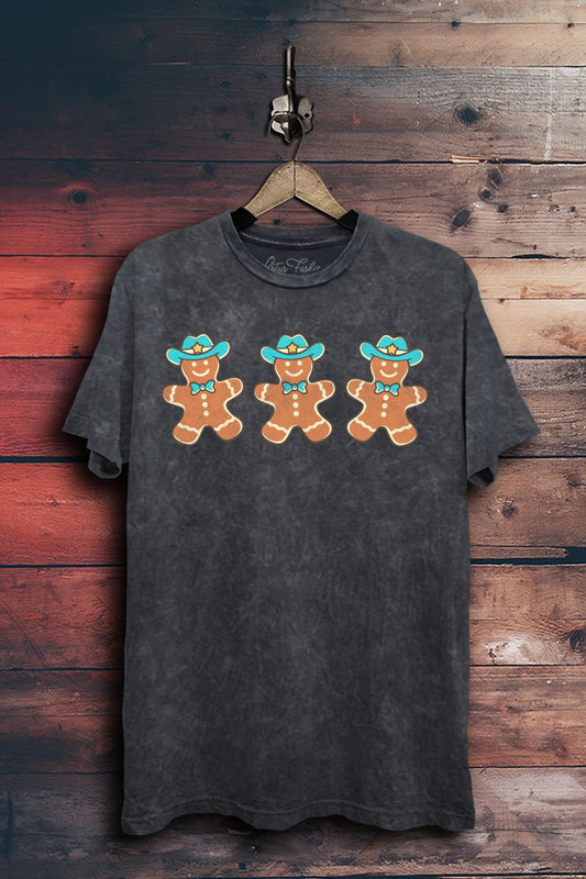 Curvy Gingerbread Cookies Graphic Top