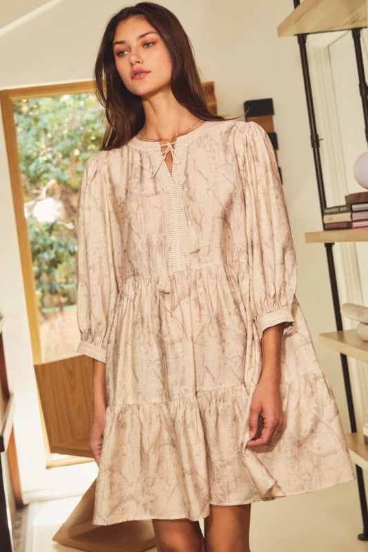 Soft Terrain Peasant Dress