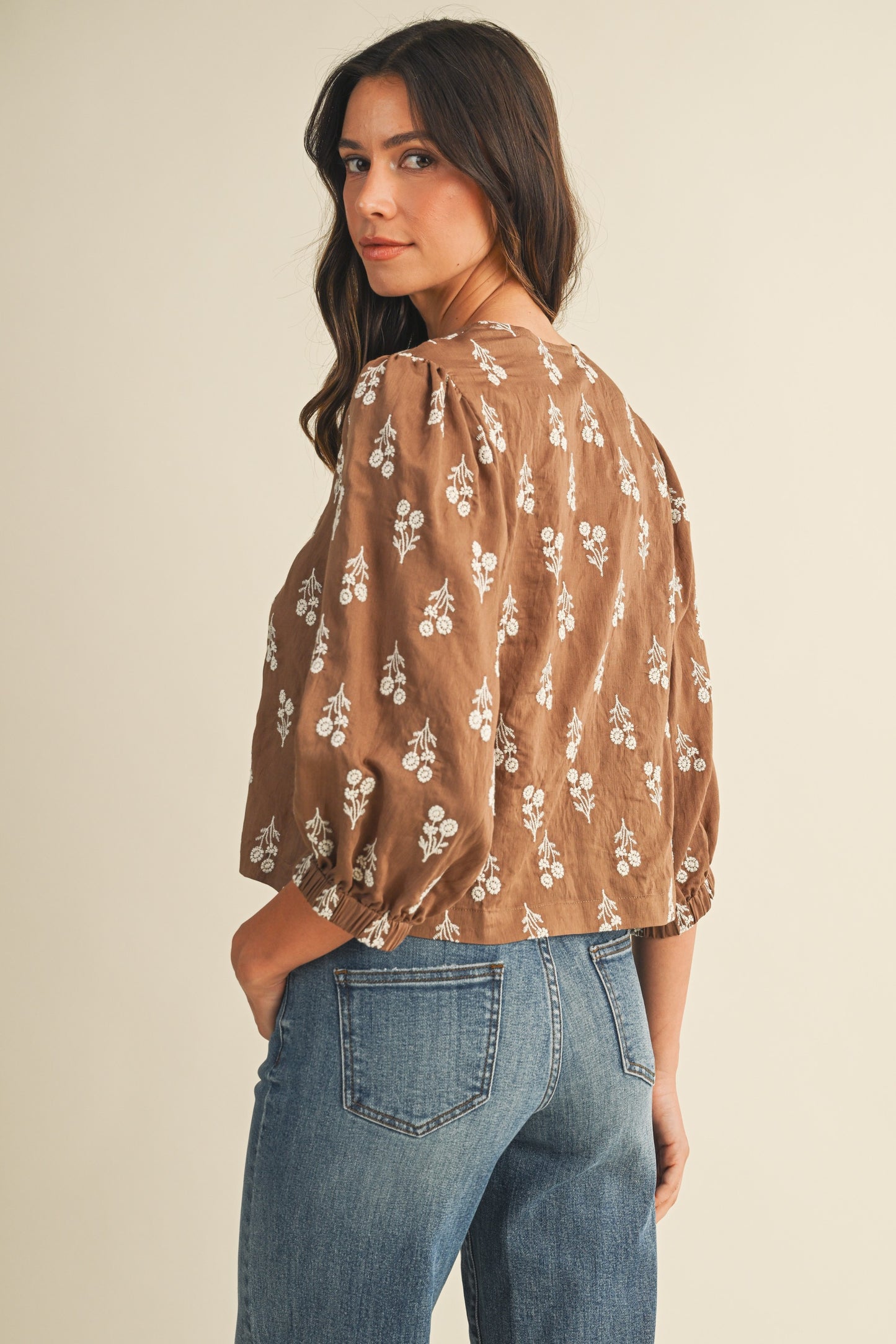 Prairie Rose Ribbon Blouse