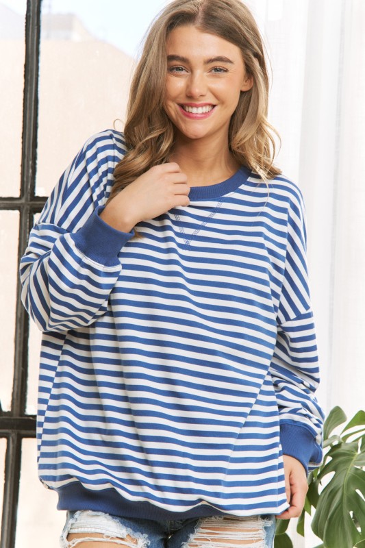Chasing Stripes Pullover
