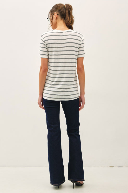 Sunwashed Stripe Tee
