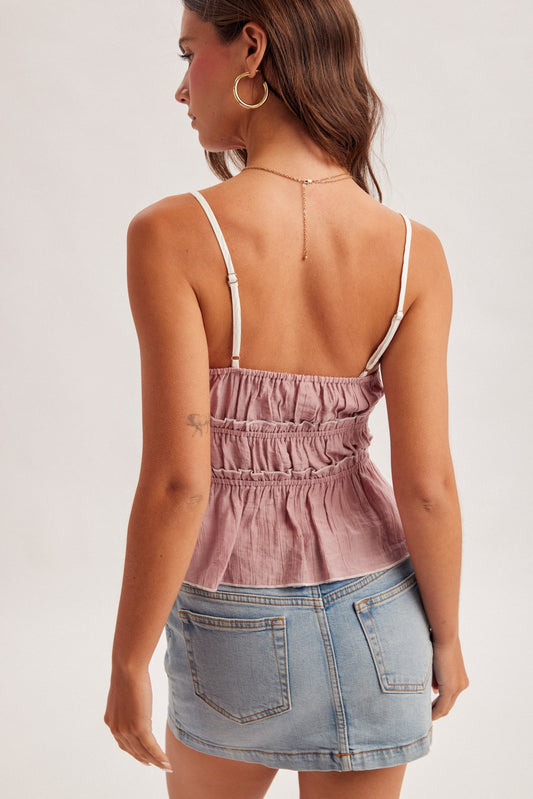 Sun Kissed Sweetheart Top