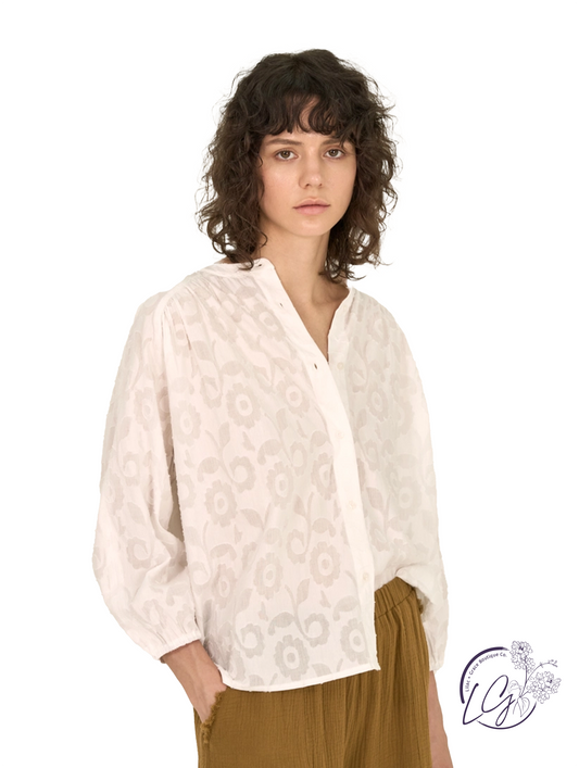 Harvest The Joy Cotton Blouse