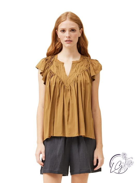 Float In Serenity Summer Blouse
