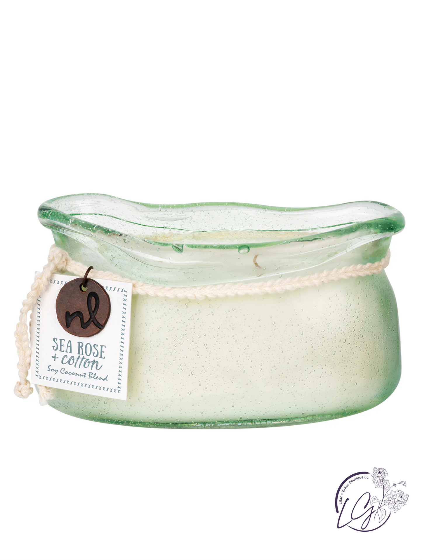 Windward Candle - Sea Rose & Cotton