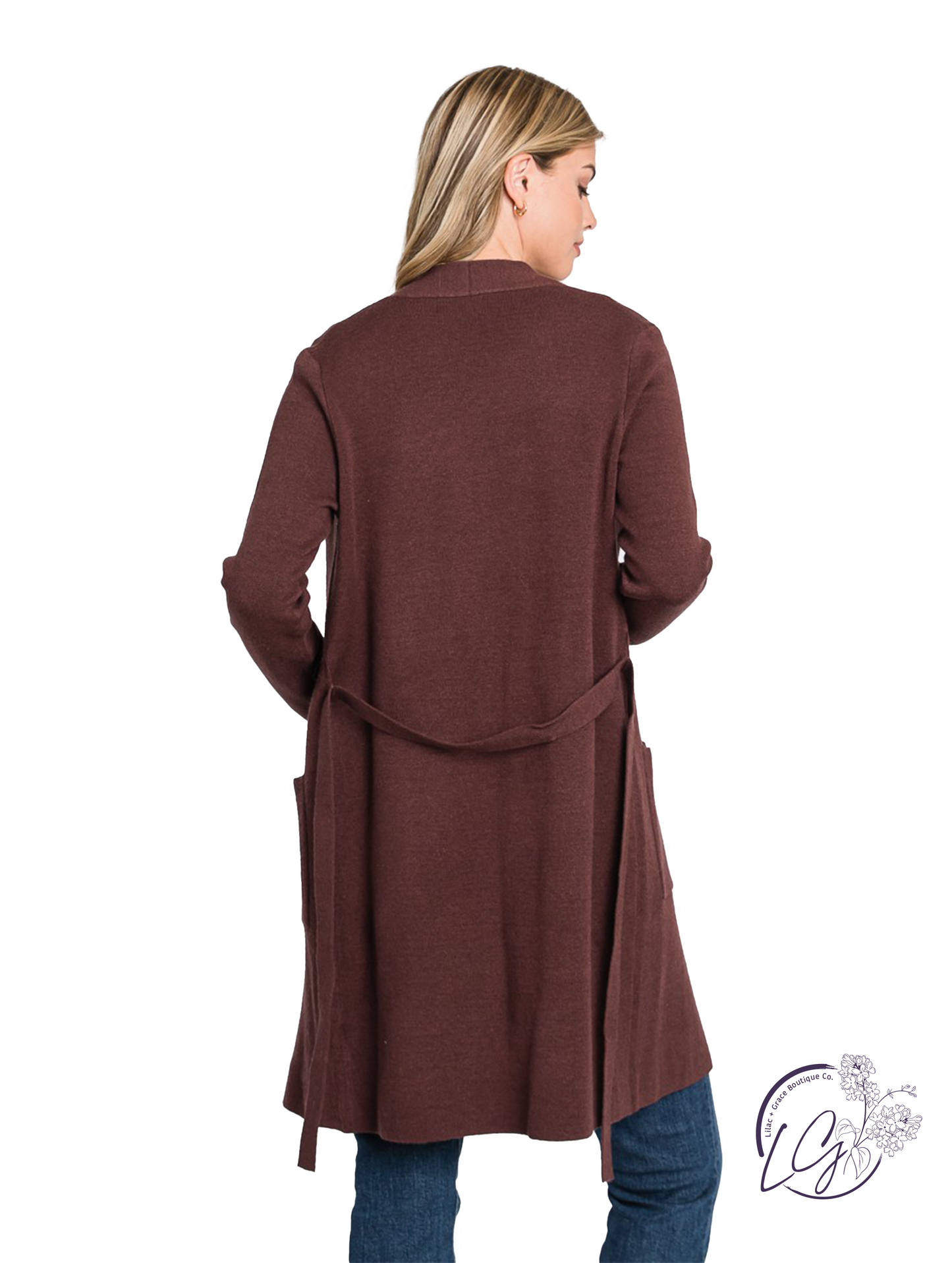 Belted Knit Enchantment Coat