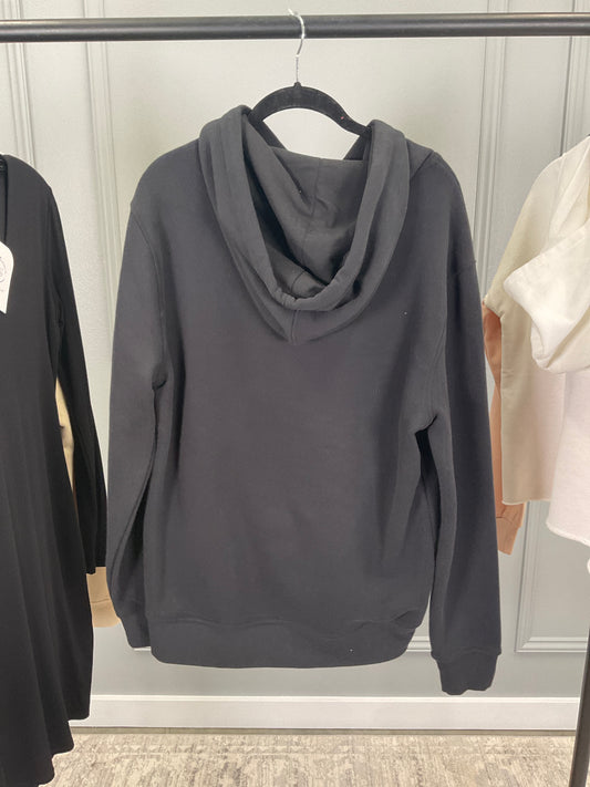 Fleece-Lined Hoodie w/ Zip Pockets