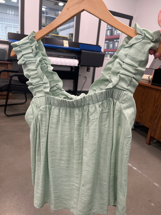 Ruffle Radiance Tank