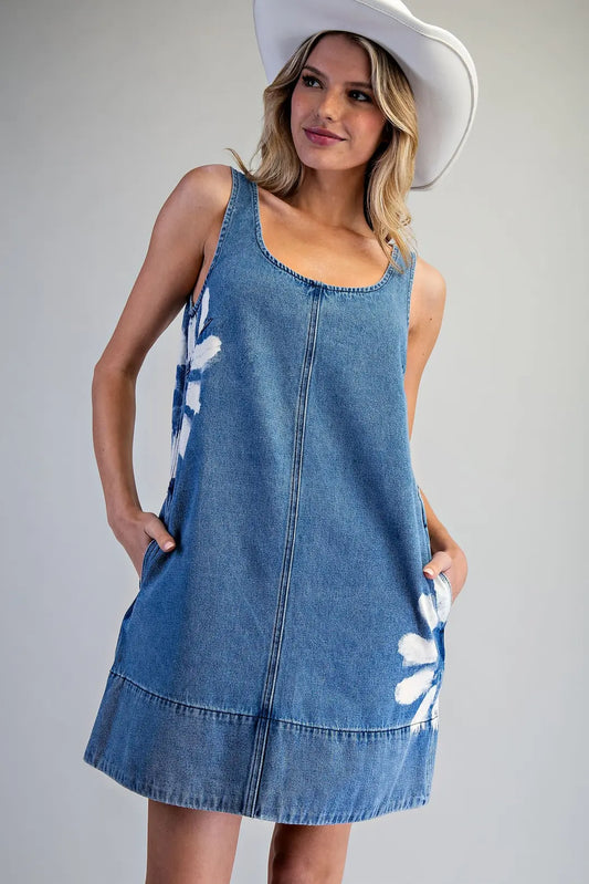 Sagebrush Sky Denim Dress