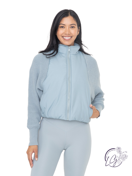 Won’t Beat Me Hybrid Sweater