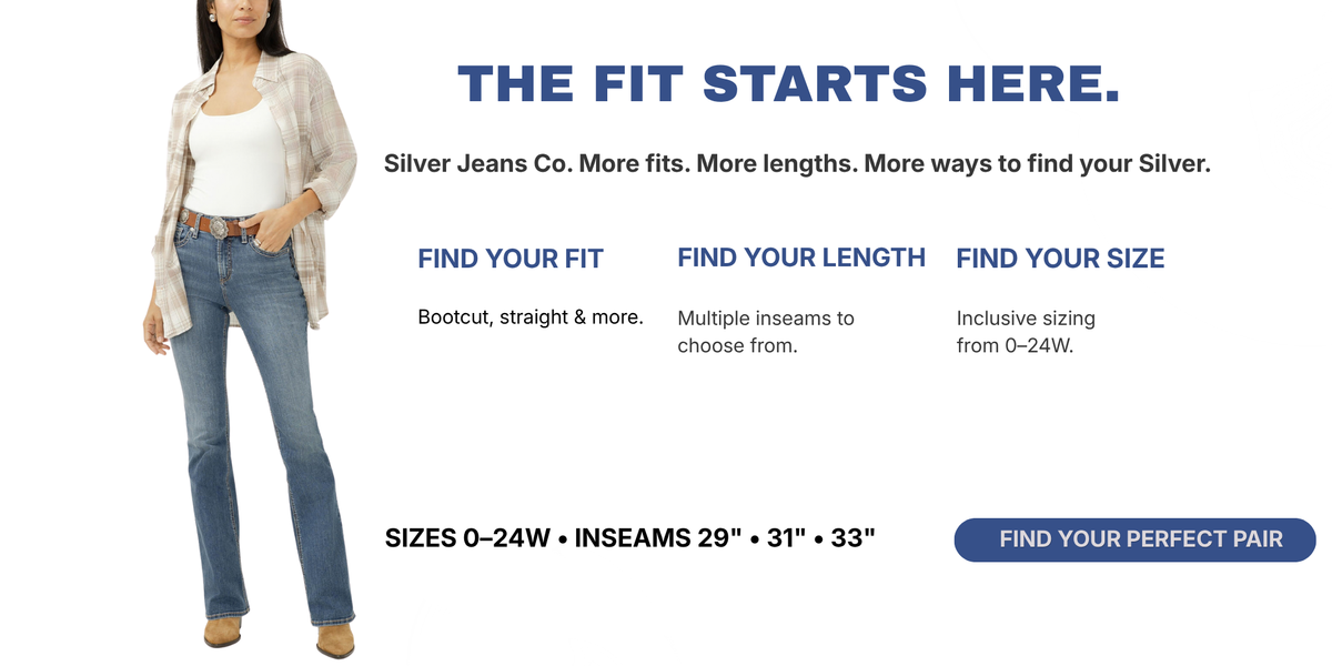 Silver Denim Jeans
