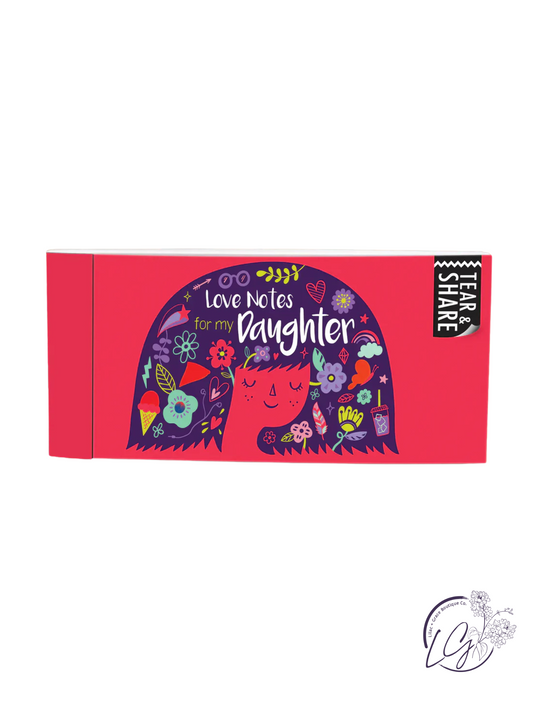 A Love Letter to My Daughter Lunch Notes