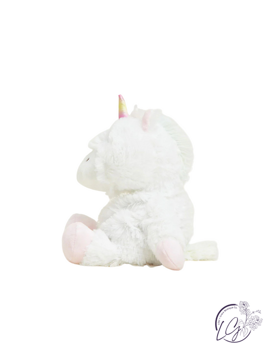 White Unicorn Warmies Junior