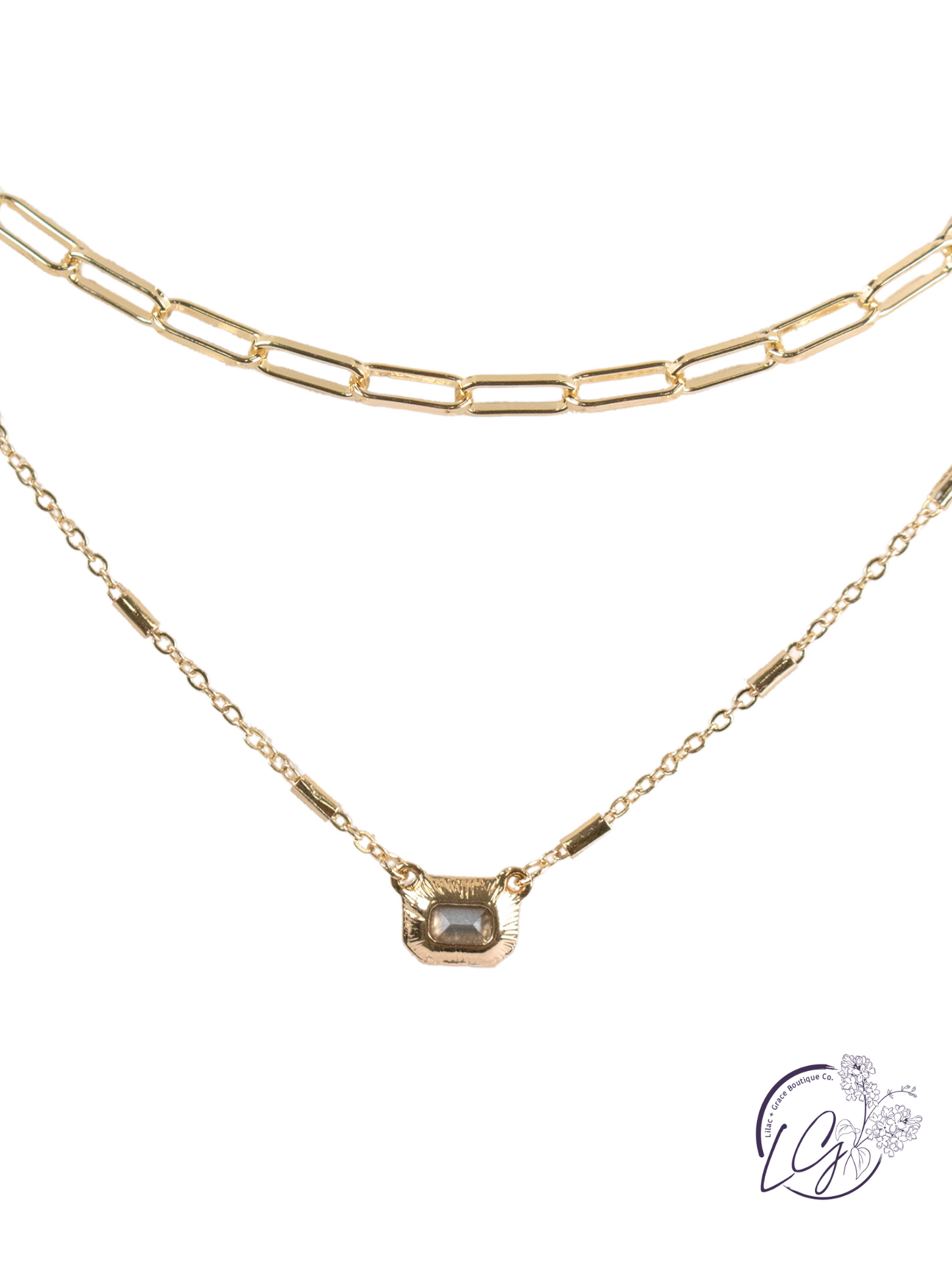 Double Chain Necklace