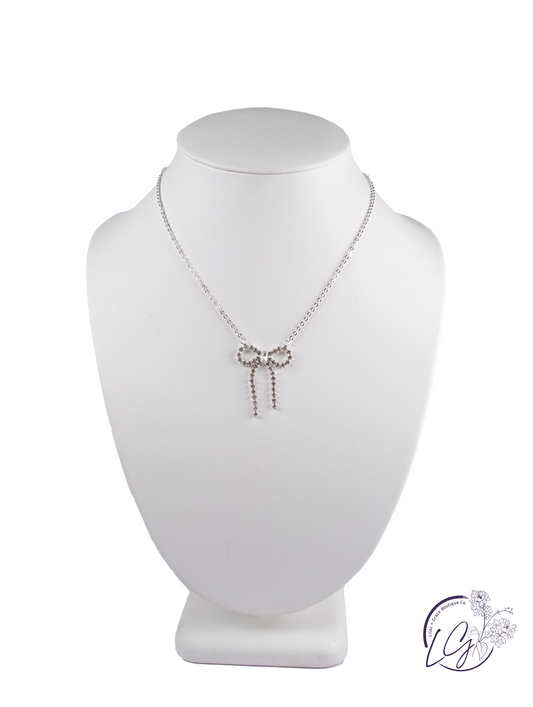 Bow Pendant Necklace