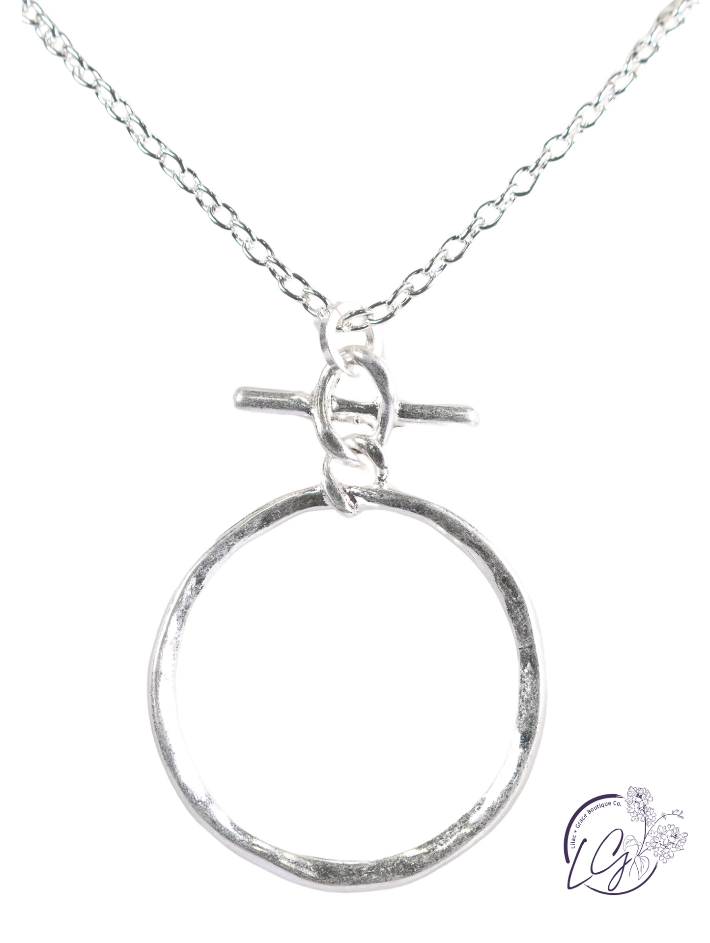 Brilliance Hoop Necklace