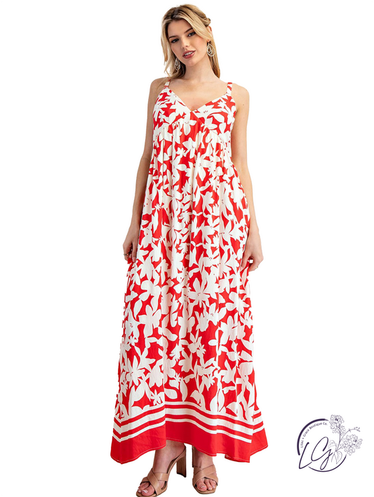 Pressed In Color Maxi Dress