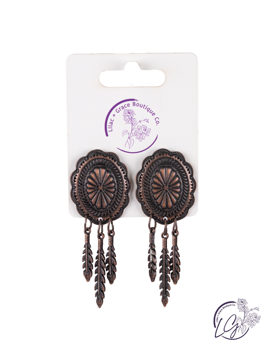 Feather Canyon Earrings