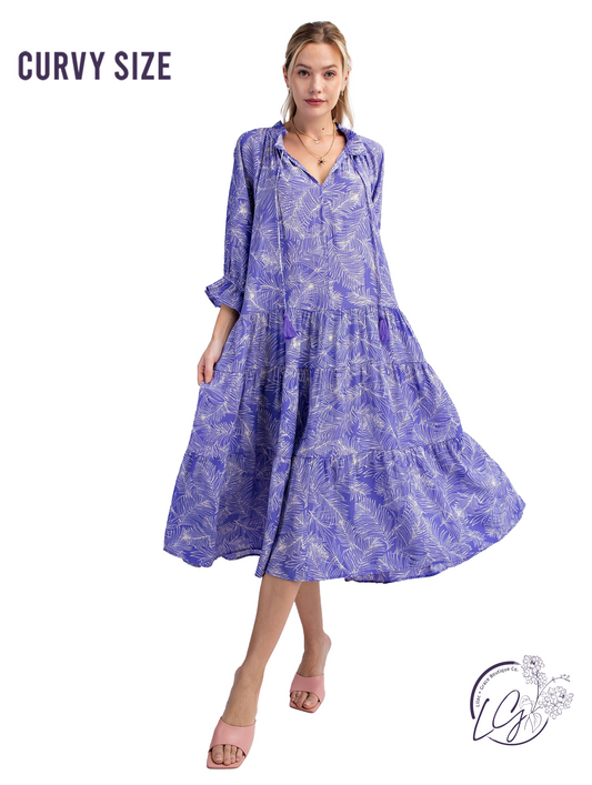 Curvy Feeling Pretty Good Maxi Dress