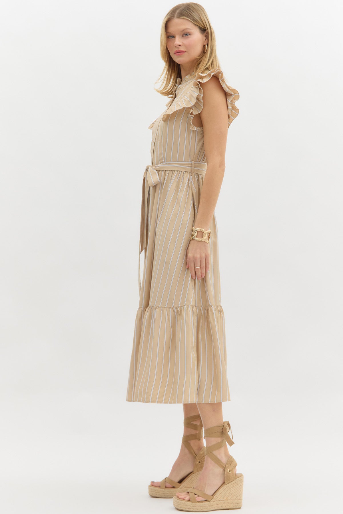 Everyday Rhythm Striped Dress