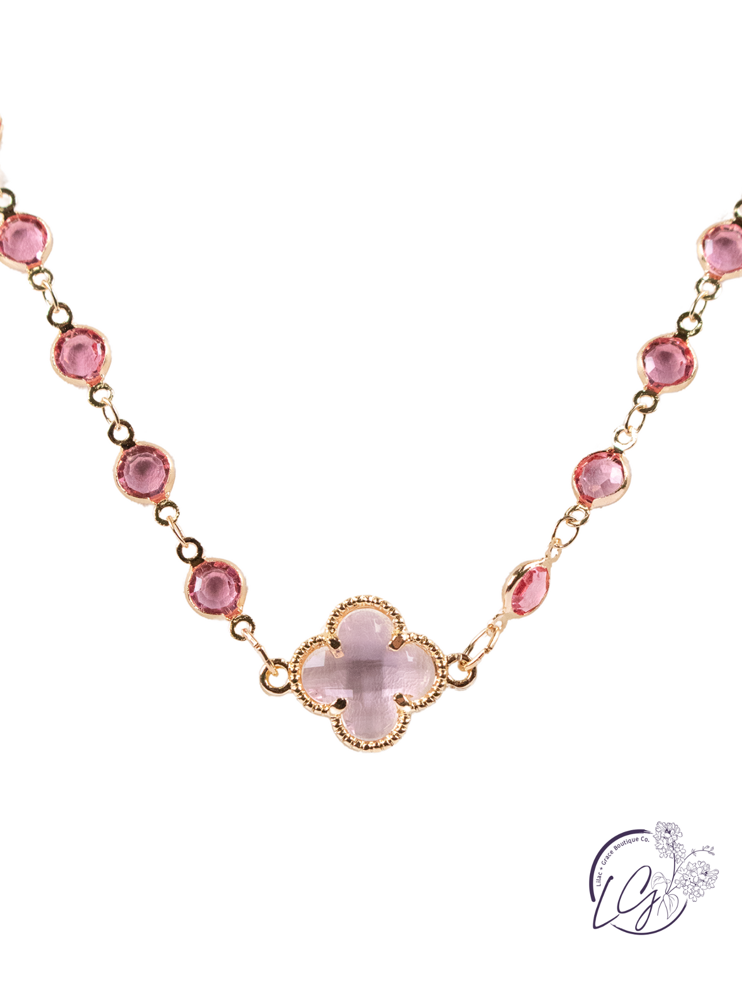Blush & Clover Long Necklace