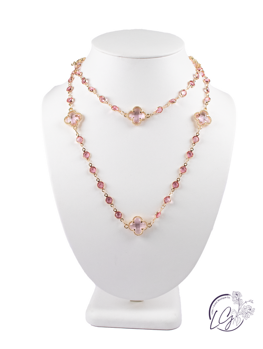 Blush & Clover Long Necklace