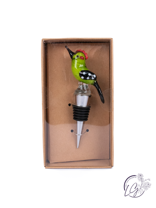 Glass Wine Bottle Stopper