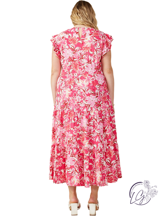 Curvy By The Sea Tank Dress