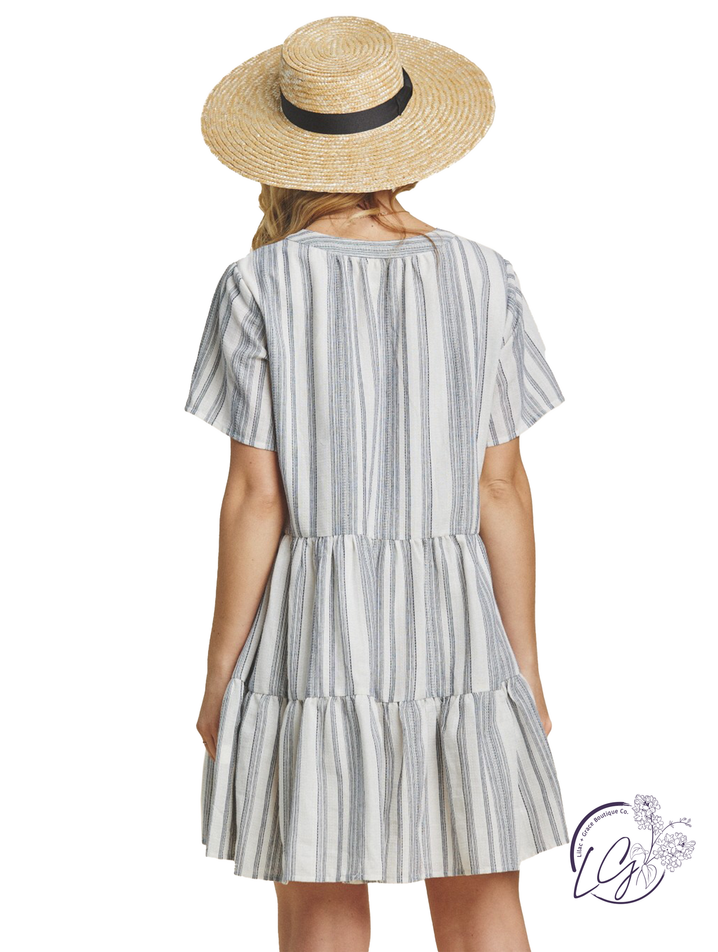 Boho Delight Tiered Mini Dress