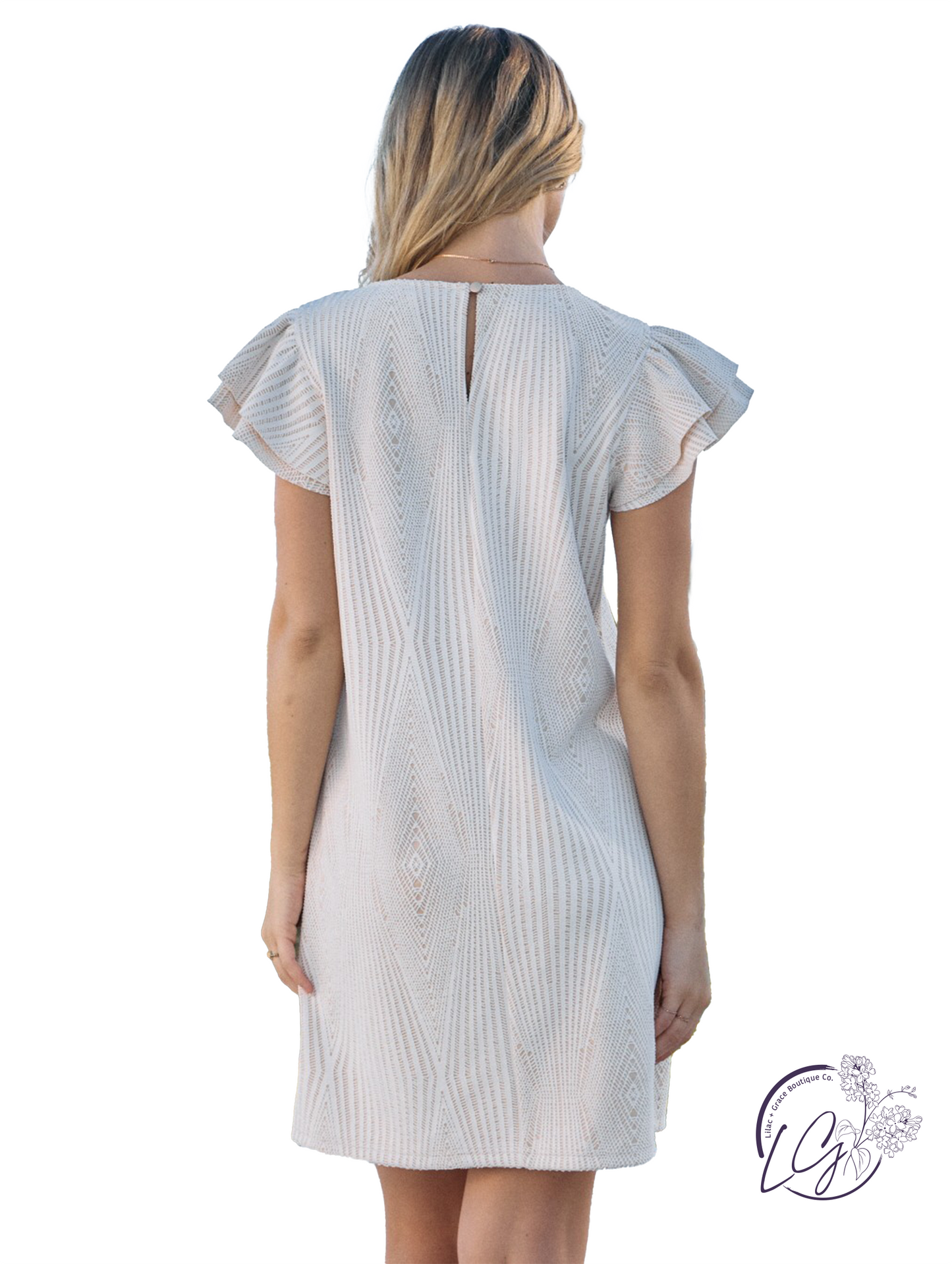 Timeless Lace Mini Dress