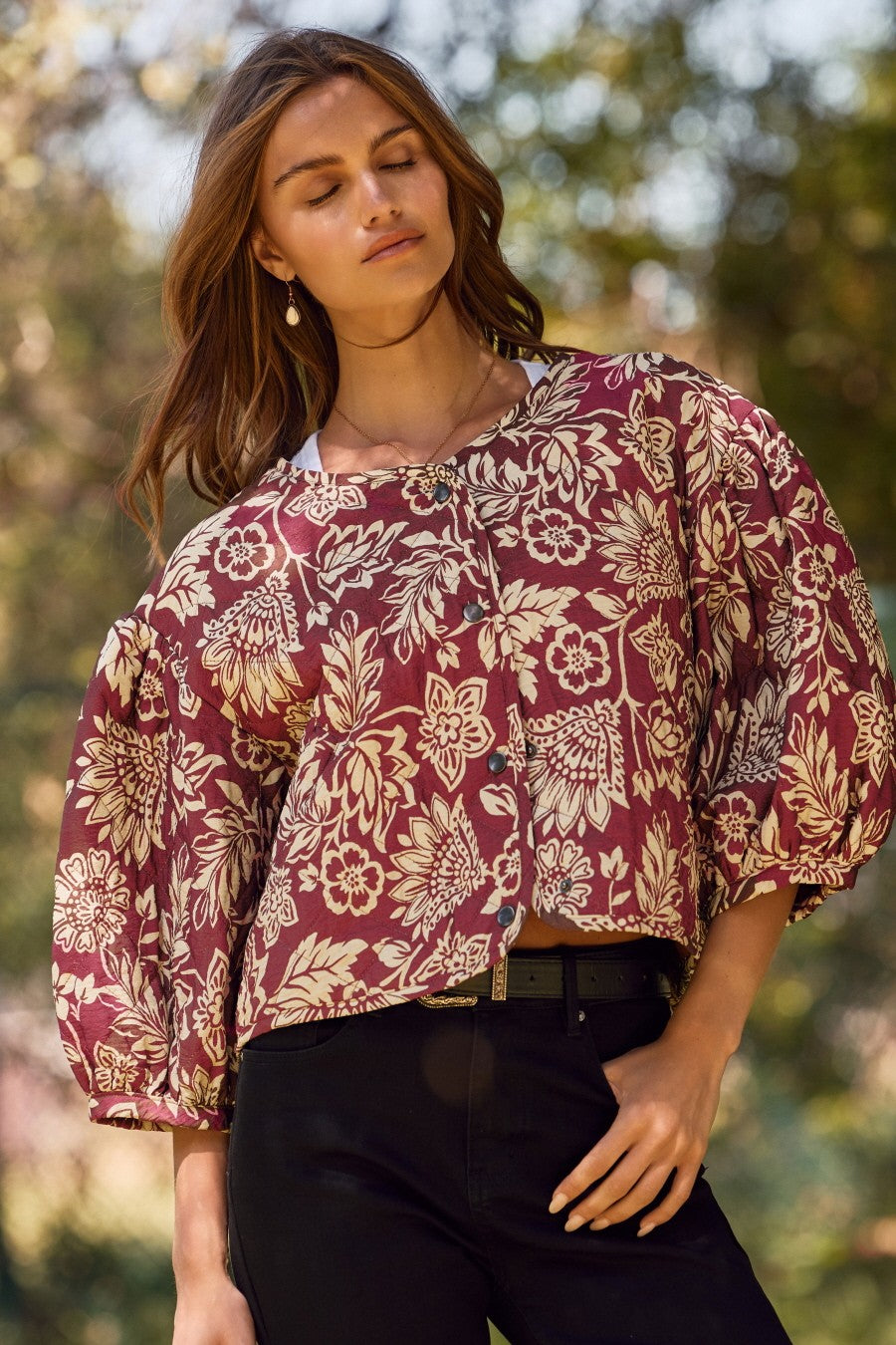 Harvest Garden Button Jacket