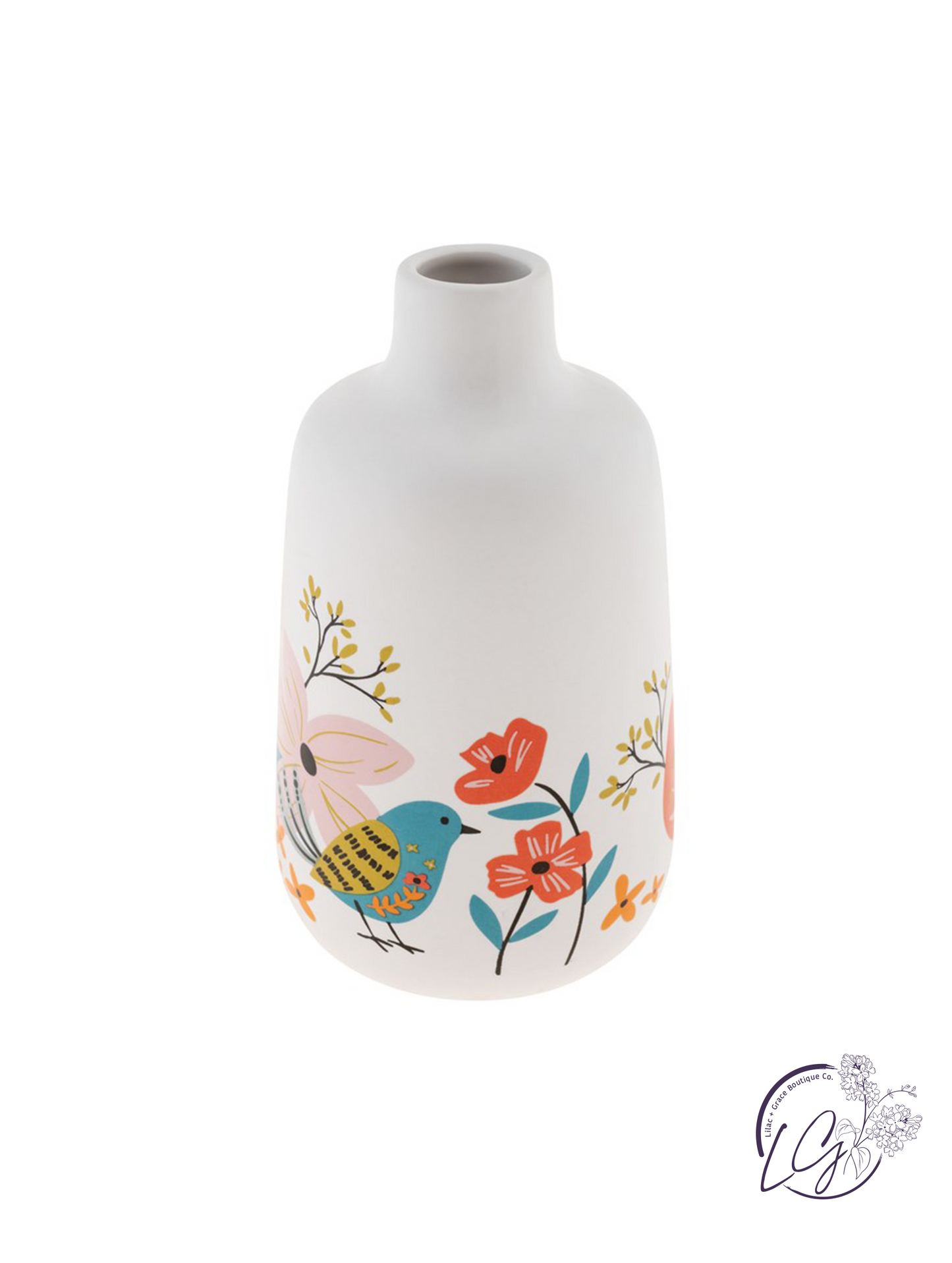 Medium Bud Vase Bird