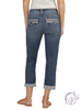 Americana Mid Rise Capri Non-Distress by Silver Jeans
