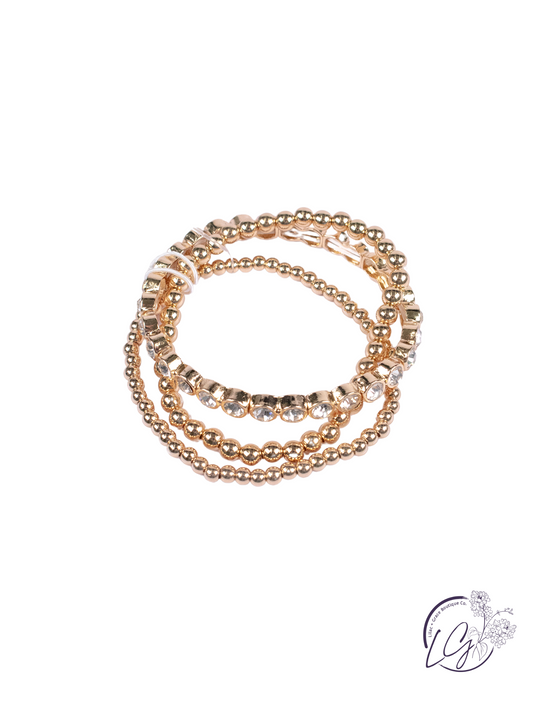 Lustre Stacking Bracelet Set